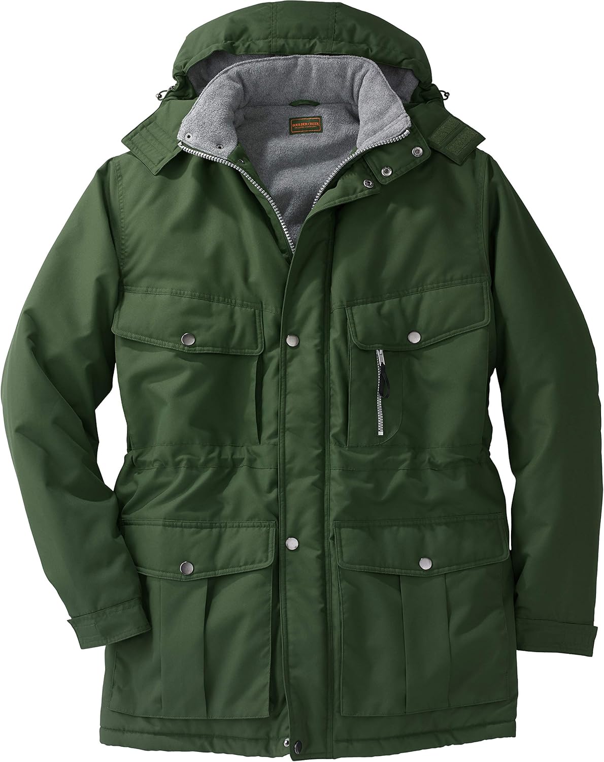 Boulder Creek by Kingsize Men's Big & Tall Expedition Parka Coat