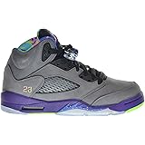 Air Jordan 5 Retro (GS) "Bel Air" Fresh Prince Big Kids Shoes Cool Grey/Club Pink-Court Purple-Game Royal 621959-090