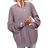 Lylinan Womens Sweaters Long Sleeve Sweatshirts for Women Fall Fashion Tops Trendy Outfits Laides Tunics S-XXL