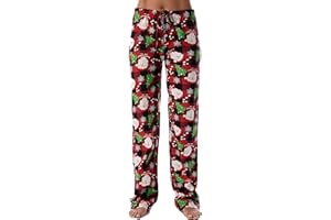 Just Love Women Pajama Pants Holiday Prints