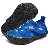 Racqua Toddler Boys Girls Water Shoes Slip-On Quick Dry Aqua Kids Shoes Lightweight Breathable Swim Shoes(Toddler/Little Kid)