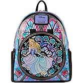 Loungefly Disney Princess Stained Glass: Sleeping Beauty Mini-Backpack, Amazon Exclusive