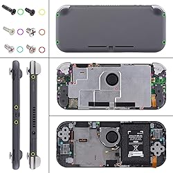 eXtremeRate Soft Touch Black DIY Replacement Shell