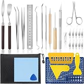 Ntpeaig 29Pcs Weeding Tools for Vinyl, Craft Tools Set for Hobby, Scrapbook | Stainless Steel And Plastic, Multifunctional Tool Set, Handles Tiny Details with Ease, Portable Storage, Easy to Use