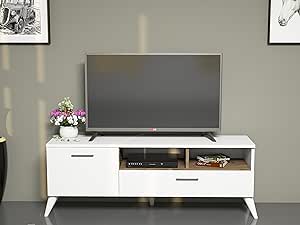 SINBA Mueble salón comedor para televisión con 2 puerta y estante