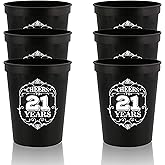 Cheers To 21 Years Twenty One Stadium Party Cup 21st Birthday Gift Fabulous Party Favors 21st Birthday Decorations Happy Birthday Cup 21st Birthday Plastic Drinking Cups Best Friend Cup Cheers Cups