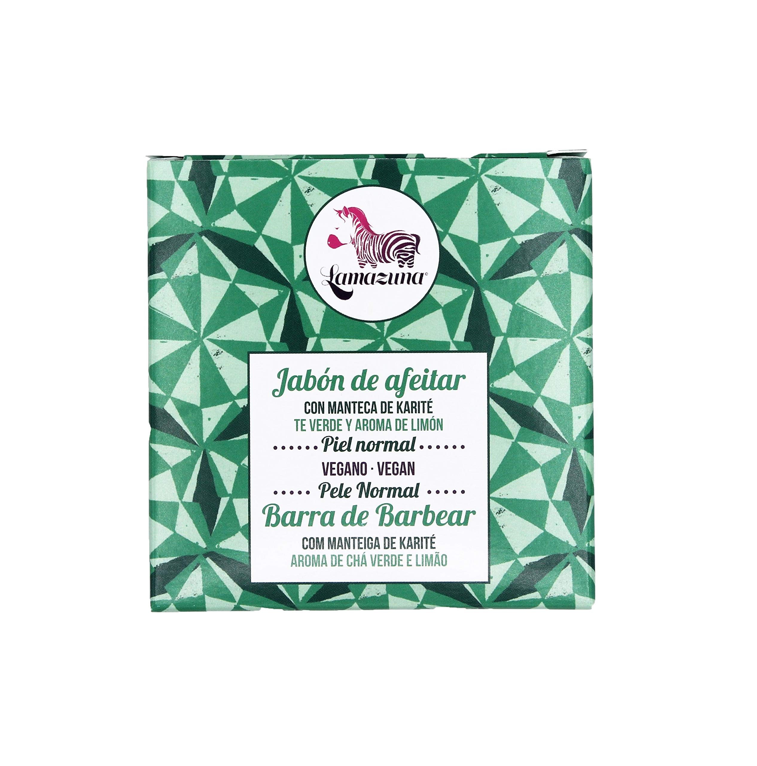 Lamazuna Solid Shaving Soap for Normal Skin - 55 g