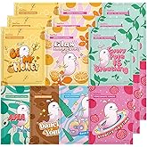 ZealSea Face Masks Skincare, Facial Masks for Women Skin Care, Sheet Masks Beauty with Natural Ingredients, Birthday Party Spa Gift for Kids Teens Girls, Hydrate and Soothe for All Skin Types 21 Pack
