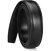 CHAOREN Ratchet Belt Strap Only 1 1/4", Replacement Leather Belt for 32mm Buckle