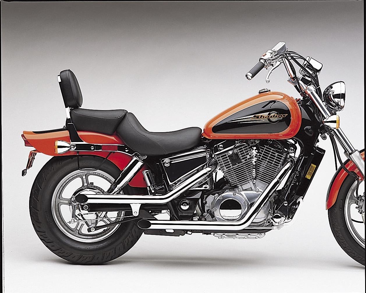 Cobra Boulevard 2 Inch Drag Pipes Complete Exhaust System for Honda Cruisers - Honda VT1100C Shadow Spirit 1997-2007
