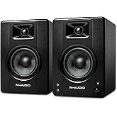 M-AUDIO BX4 Pair 4.5" Studio Monitors, HD PC Speakers for Recording and Multimedia with Music Production Software