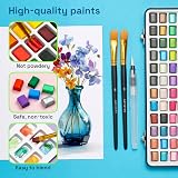 ARTISTRO 168 Watercolor Paint Set with 6 brushes Metal Case Portable view 5