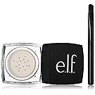e.l.f. High Definition Undereye Concealer Setting Loose Powder for Your Face, Sheer, Brush Included .04 Ounces