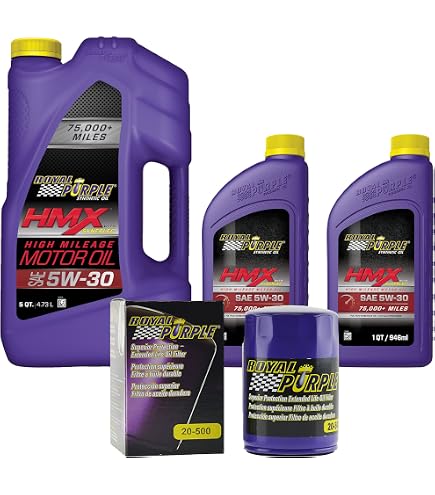 Royal Purple 51530 Motoröl – SAE 5W-30, 5 Quart (ca. 4,73 L), Synthetisch, API SN, Dexos1
