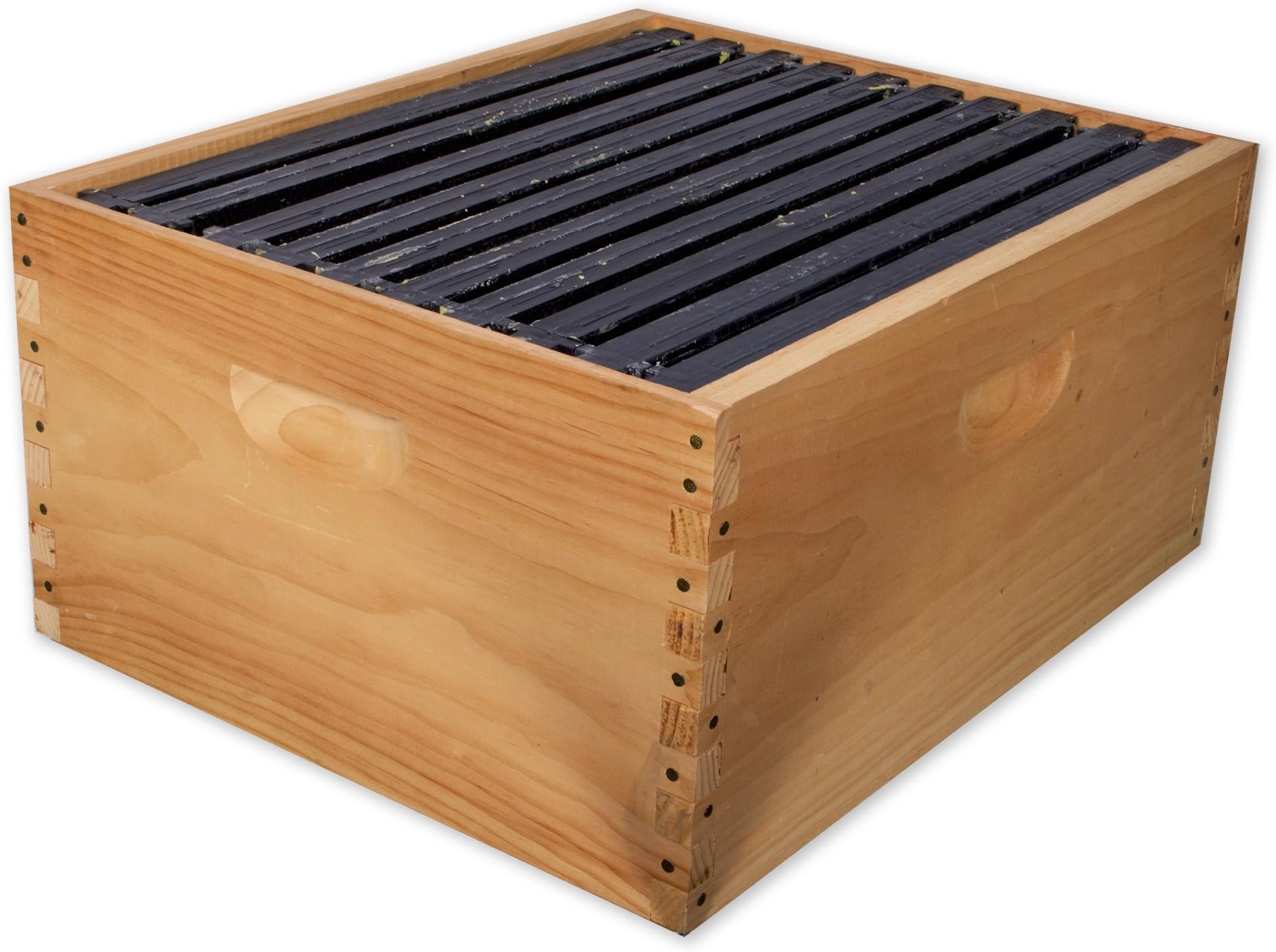 Homestead Essentials 10-Frame Deep Hive Body Kit w/plastic frames beekeeper beekeeping Assembled by Farmstand Supply