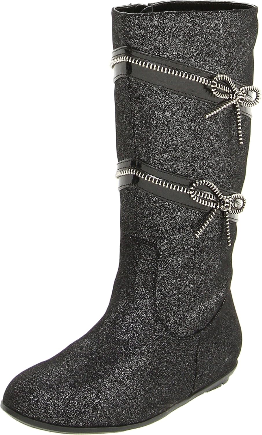 michael kors kids black boots