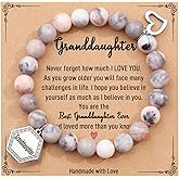 TONY & SANDY Unique Valentines Day Gifts for Her, Mom, Daughter, Wife, Friends, Sister, Aunt - Beaded Bracelets Women Teen Girls Gifts Jewelry on Birthday Graduation Easter