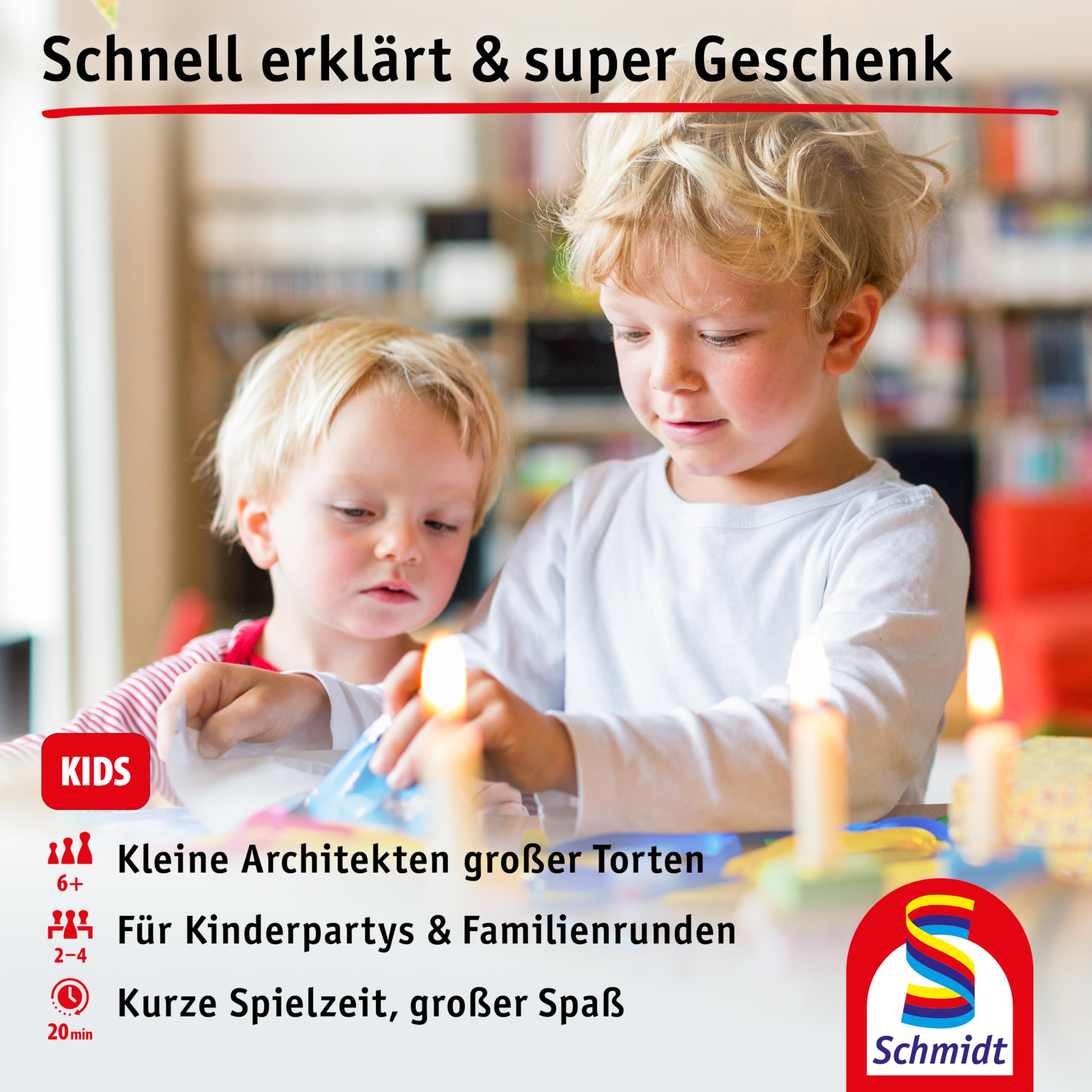 Schmidt Spiele 40659 Topp die Torte!, Kinderspiel des Jahres 2025 7