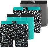 Billabong Boys Underwear 4 Pack Boxer Briefs for Boys 6-18 Durable Stretch Breathable Moisture Wicking