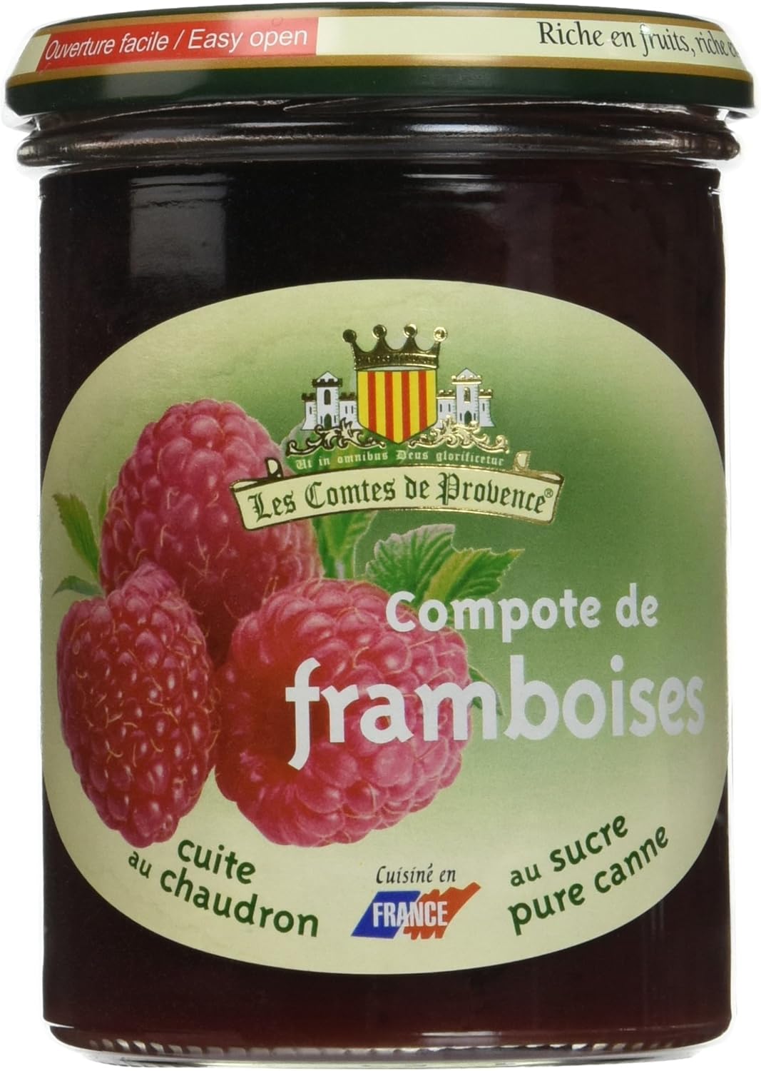 Compote de Framboise Les Comtes de Provence 420 g Amazon.fr Epicerie