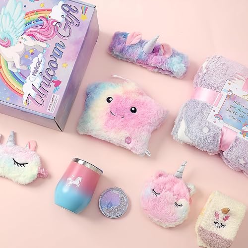 DOZZIOR Unicorn Gifts for Girls Age 6-8,Birthday Gift Ideas for - Main Image