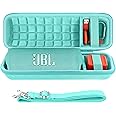 co2CREA Hard Travel Case Replacement for JBL Flip 7 Flip 6 FLIP 5 Waterproof Portable Bluetooth Speaker (Teal Case)