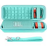co2CREA Hard Travel Case Replacement for JBL Flip 7 Flip 6 FLIP 5 Waterproof Portable Bluetooth Speaker (Mint Green Case)