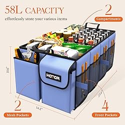 HOTOR Trunk Organizer for Car - Car