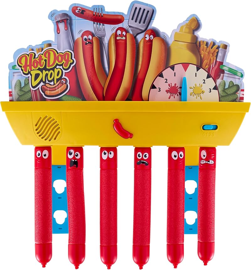 Hot Dog Drop Electronic Baton Drop Game - Family Fun, Team Modes