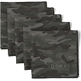DRYKI Pocket-Sized Sweat Towels - The Original Sweat Absorbing Handkerchiefs - Quick-Dry Microfiber Sweat Rags for Face, Hands, & Body - Men & Women - Gym, Sports, and Work (Moss Camo: 5 Pack)