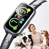 Smart Bark Collar for Dogs with Intelligent Bark Recognition, Rechargeable Anti Barking Collar with 4 Adjustable Training Modes, 7 Sensitivity Levels, IP67 Waterproof, Comfortable Dog Training Collar