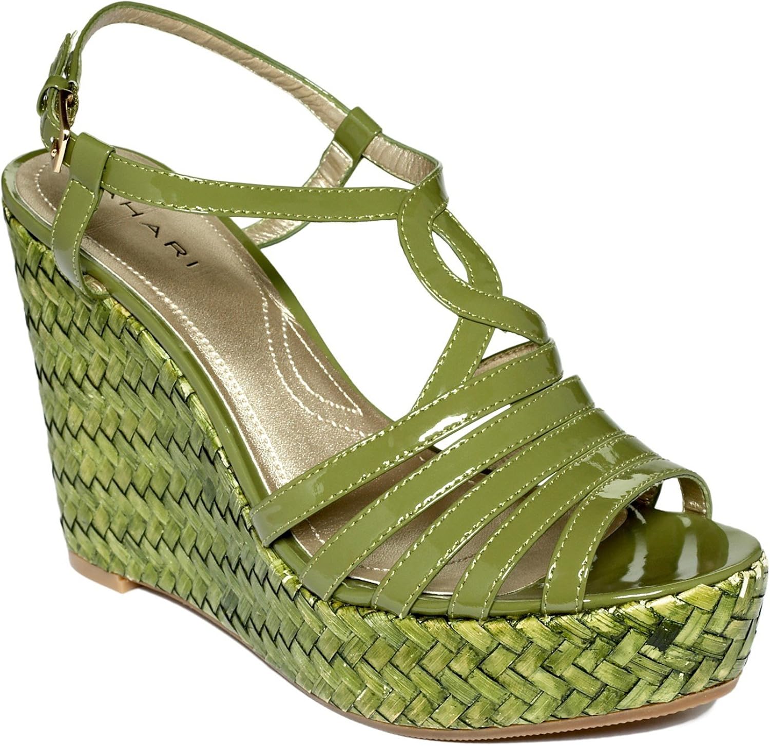 womens green sandals uk