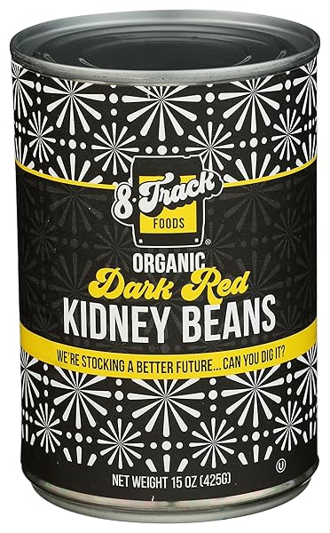 8 TRACK FOODS ORGANIC DARK RED KIDNEY BEANS, 15 OZ