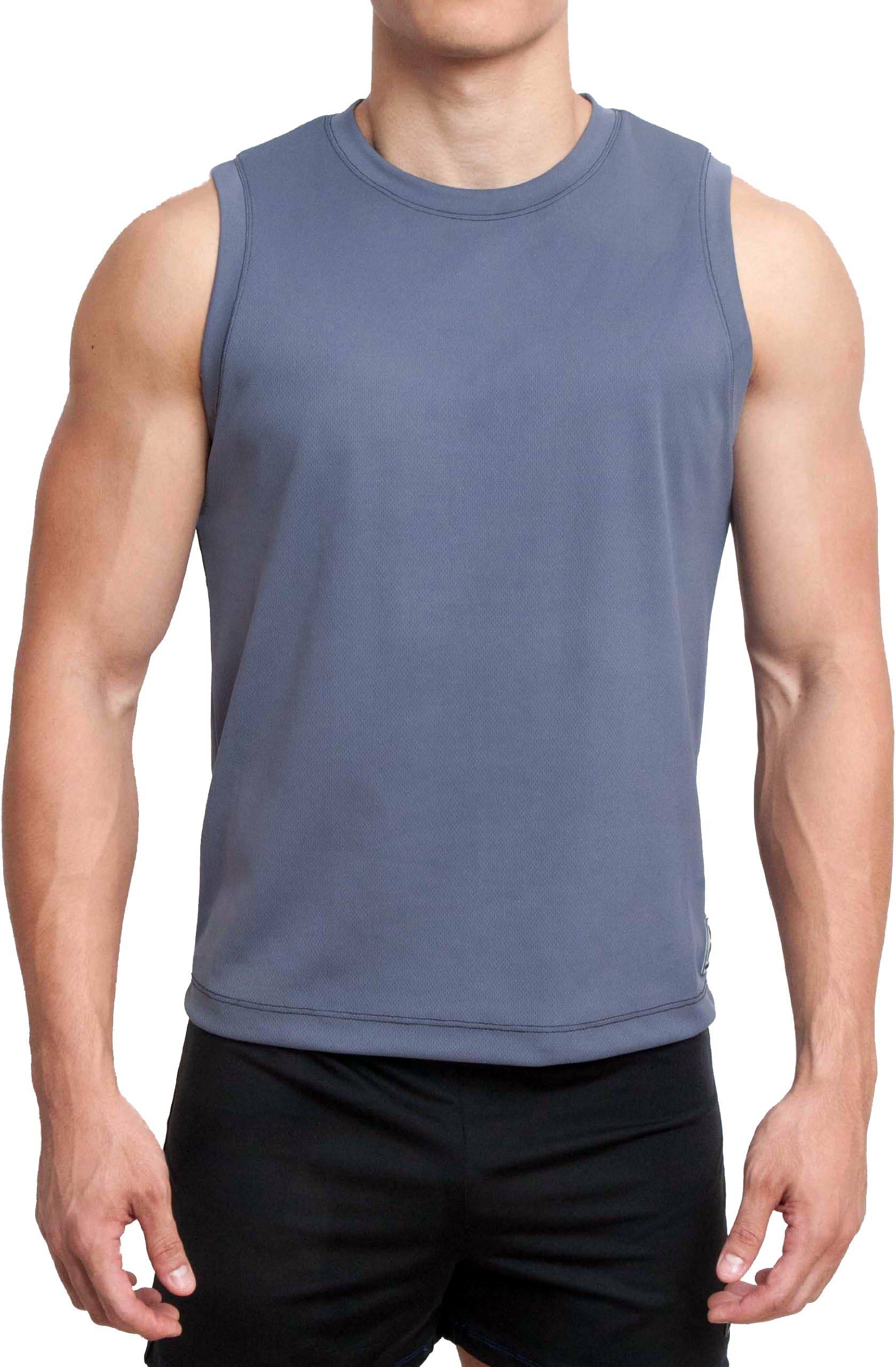 Cool Muscle T, Yoga Cross Training Microfiber Workout Shirt
