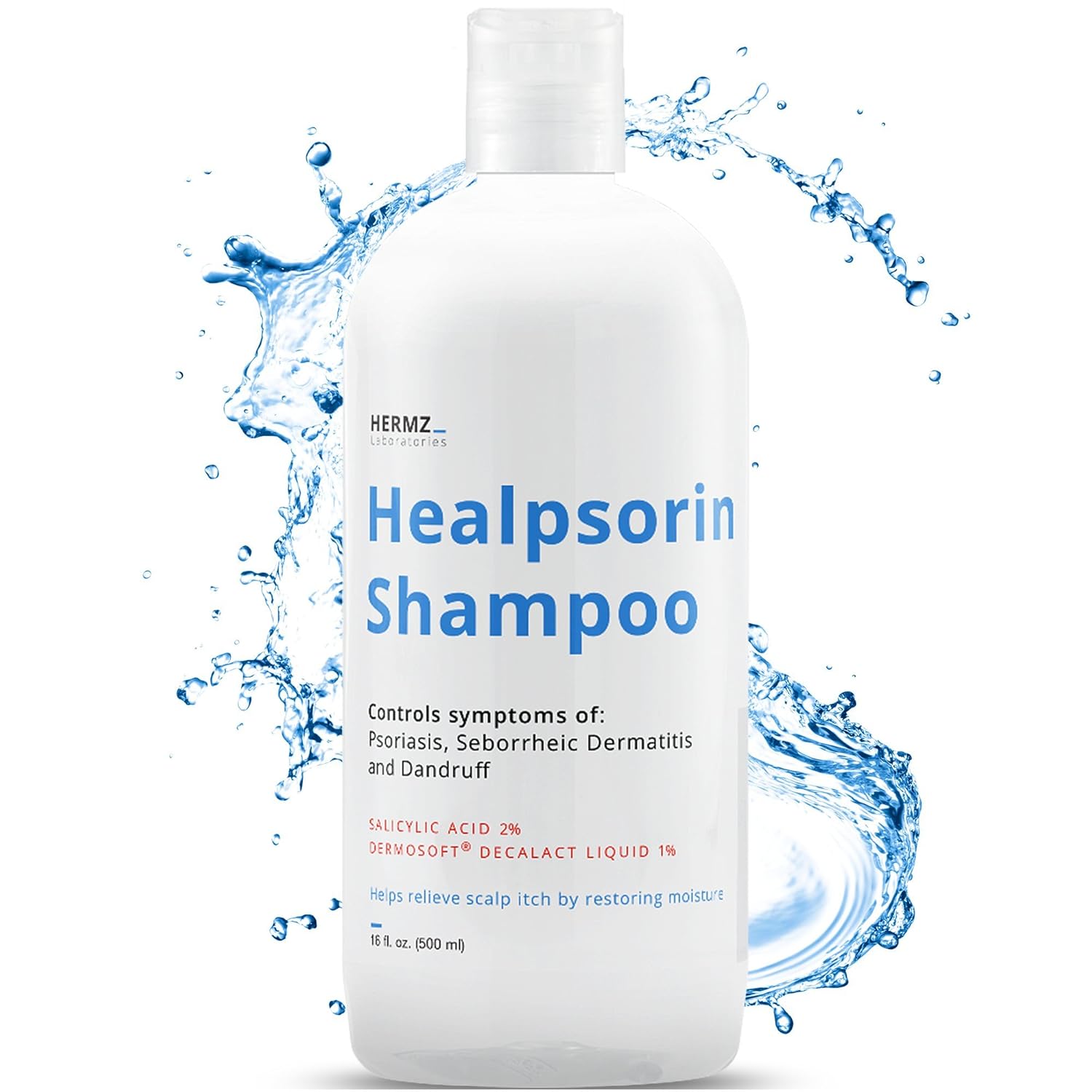 Therapeutic Psoriasis Shampoo (500ml) Salicylic Acid 2 & Dermosoft® 1