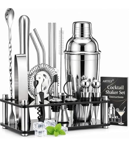 Amazon.com: Alessi The Tending Box GIA26SET - Cocktail Set with