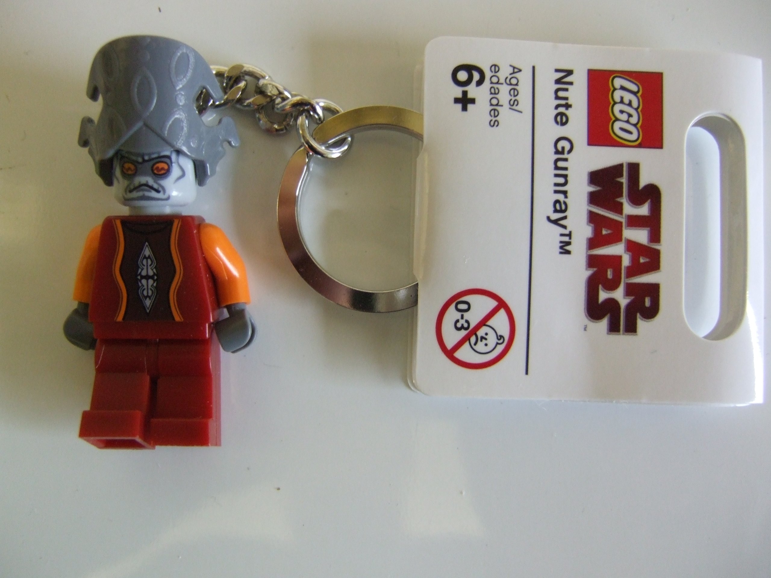 Lego Star Wars Nute Gunray Keychain