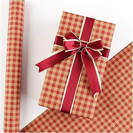 Amazon Co Jp ティッシュラッピングペーパー 10ピースクリスマスラッピングペーパーロールクラフトギフト包装 紙クラフト紙ギフトバッグティッシュペーパー包装 Color C ホーム キッチン