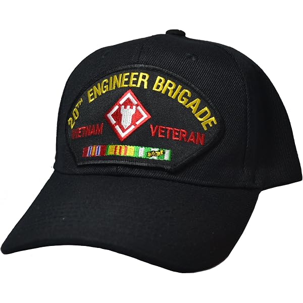 U Marine Corp Vietnam Black Cap - New Ball Cap - 