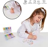 abeec 20 Scented Mini Gel Pens Set with Case Glitter Neon Pastel view 5
