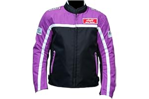 Alayki Armoro Motorbike Jacket, Ages 0-16, Adjustable Fit, Soft Collar, YKK Zippers, Handmade, Removable CE Protection