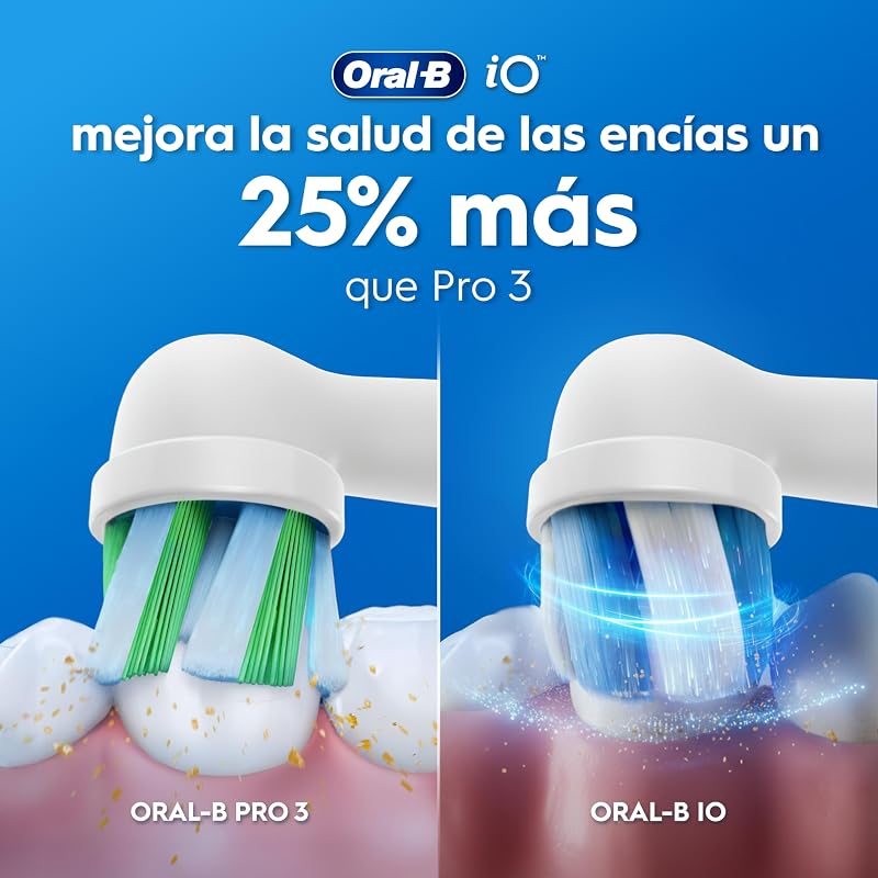 iO 2 Cepillo de Dientes Eléctrico con 1 Cabezal, Rosa Suave