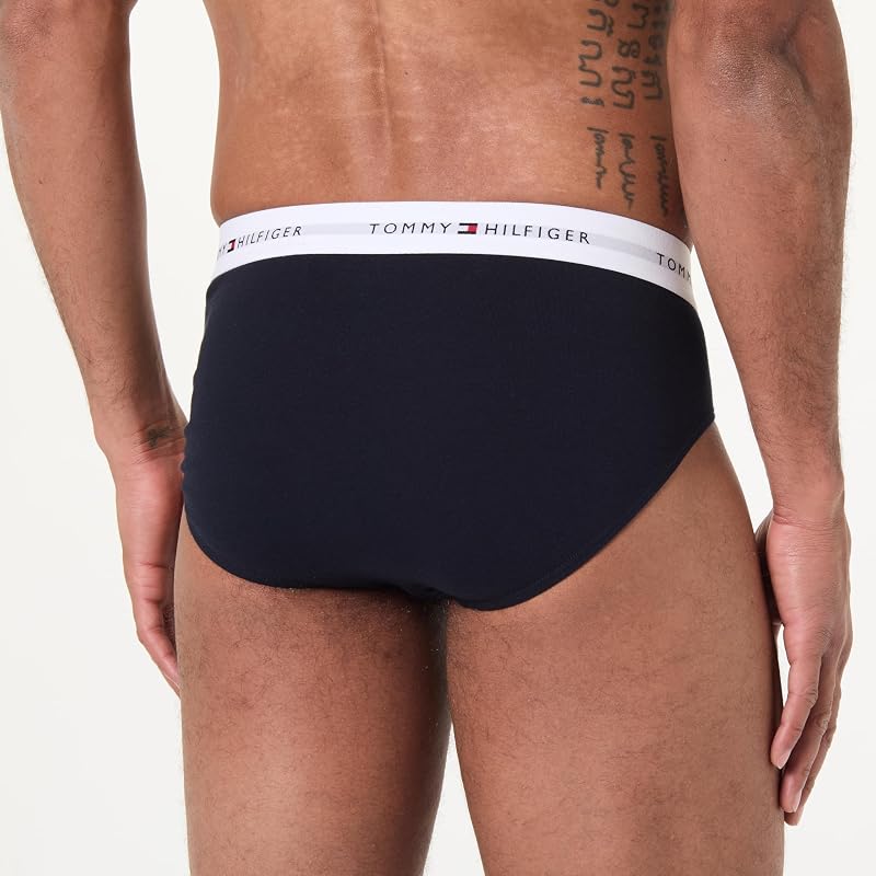 DTM Um0um03471 - Calzoncillos para Hombre (3 Unidades), Multi (Rojo primario/Blanco/Cielo del Desierto), XS