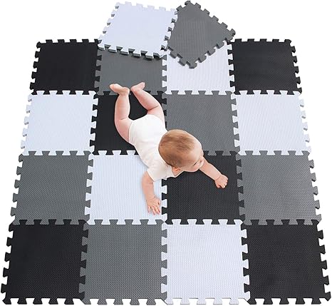 Meiqicool Baby Playmats Floor Gyms Jigsaws Puzzles Jigsaw