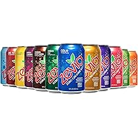 Zevia Zero Calorie Soda, Rainbow Variety Pack, 12 Ounce Cans (Pack of 24)