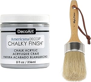 DecoArt Americana Décor Chalky Flat Finish Paint and 2
