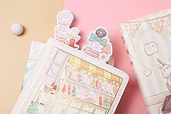 Lined Journal Notebook, Kawaii Journal