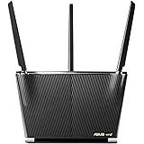 ASUS WiFi 6 Router (RT-AX68U) - Dual Band Gigabit Wireless Router, 3x3 Support, Gaming & Streaming, AiMesh Compatible, Includ