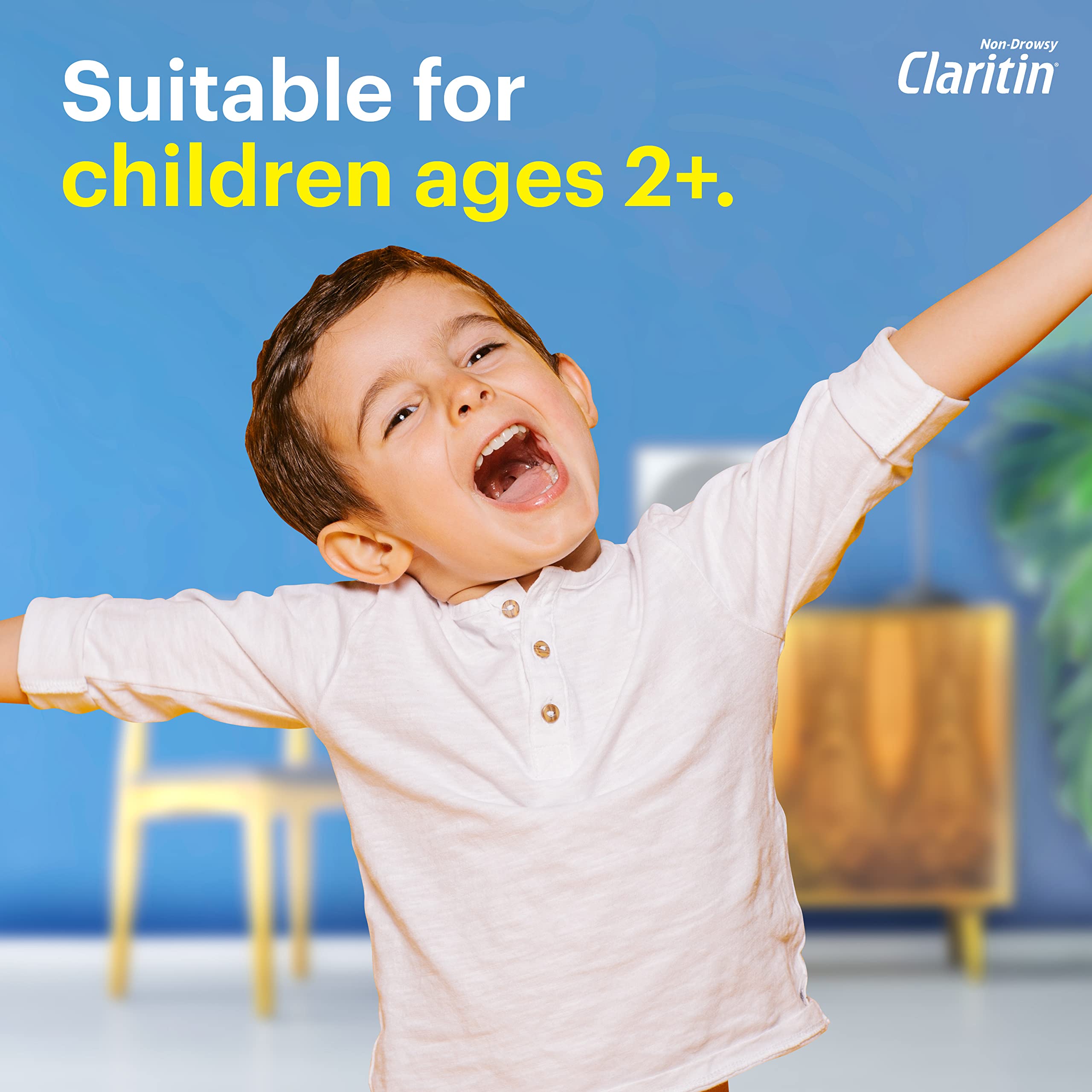 Children's Claritin Chewables 24 HR Children Allergy Medicine, Grape, 30 Count