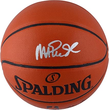 magic johnson autographed basketball